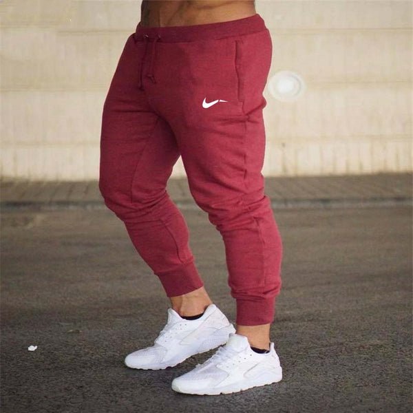 2019 New Men Joggers Brand Male Trousers Casual Pants Sweatpants Jogger grey Casual Elastic cotton GYMS Fitness Workout pan