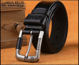 New Give The Watch Men Belt Genuine Leather Needle Buckle Belt For Young And Middle-aged Cowhide Belt