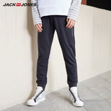 JackJones Men's Stretch Jogger Pants with Zipper Pockets Men's Slim Fit Sweatpants Men's Fitness Trousers 2019 New 219214503